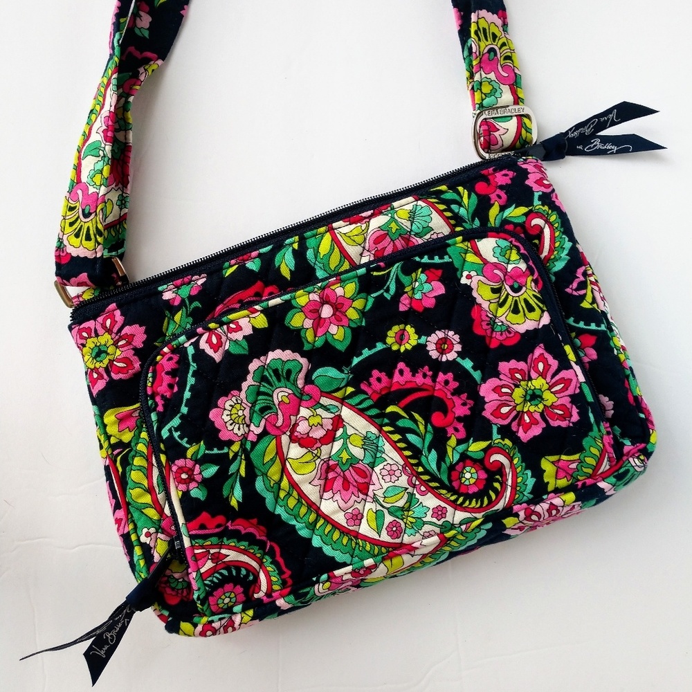 Retired Petal Paisley Vera Bradley Small Purse